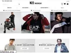 Sites similar to n22menswear.com