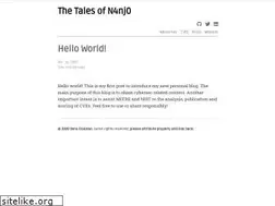 Sites similar to n4nj0.github.io