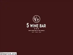 Sites similar to n5winebar.com