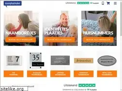 Sites similar to naamplaatmaker.nl
