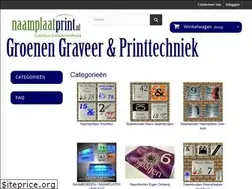 Sites similar to naamplaatprint.nl