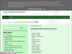 Sites similar to naat-sharif-lyrics.blogspot.com