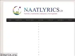 Sites similar to naatlyrics.in