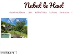 Sites similar to nabat-haut.com