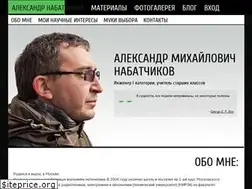 Sites similar to nabatchikov.com