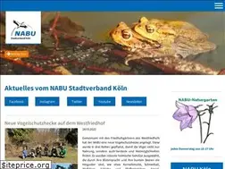 Sites similar to nabu-koeln.de