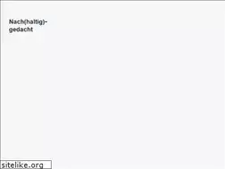 Sites similar to nach-haltig-gedacht.de