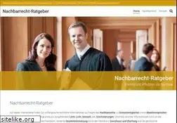 Sites similar to nachbarrecht-ratgeber.de