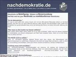 Sites similar to nachdemokratie.de
