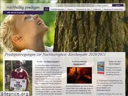 Sites similar to nachhaltig-predigen.de