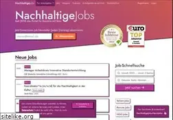 Sites similar to nachhaltigejobs.de
