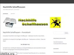 Sites similar to nachhilfe-schaffhausen.com