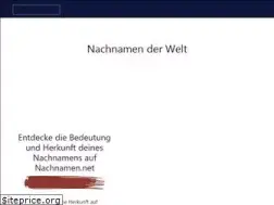Sites similar to nachnamen.net
