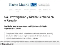Sites similar to nachomadrid.com