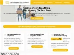 Sites similar to nachsendeauftrag-vergleich.de