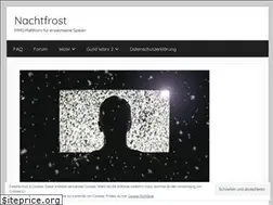 Sites similar to nachtfrost.org