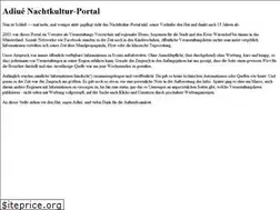 Sites similar to nachtkultur.info