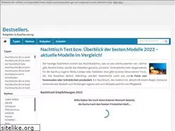 Sites similar to nachttisch.net