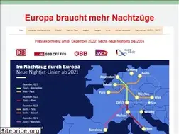 Sites similar to nachtzug-bleibt.eu