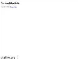 Sites similar to nacionalidad.info