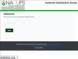 Sites similar to nacufscustomersurvey.com
