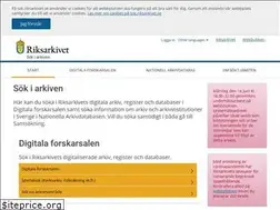 Sites similar to nad.riksarkivet.se