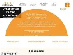 Sites similar to nadacevia.cz