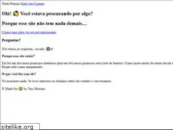 Sites similar to nadademais.com