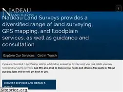 Sites similar to nadeaulandsurveys.com