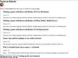 Sites similar to nadeemkhedr.com