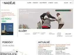 Sites similar to nadeje.cz