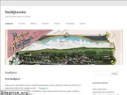 Sites similar to nadejkovsko.cz