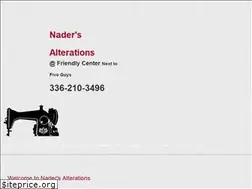 Sites similar to naderalterations.com