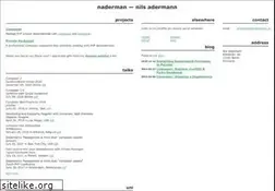 Sites similar to naderman.de