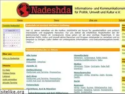 Sites similar to nadeshda.org