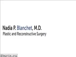 Sites similar to nadiablanchetmd.com