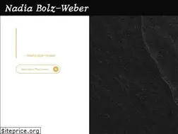 Sites similar to nadiabolzweber.com