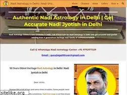 Sites similar to nadiastrologydelhi.com