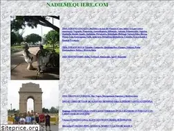 Sites similar to nadiemequiere.com