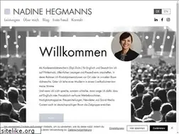 Sites similar to nadinehegmanns.com