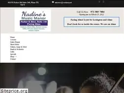 Sites similar to nadinesmusicmanor.com