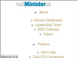 Sites similar to nadministerial.org