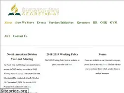 Sites similar to nadsecretariat.org
