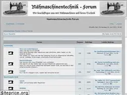 Sites similar to naehmaschinentechnik-forum.de