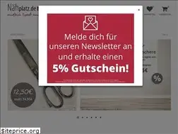 Sites similar to naehplatz.de