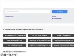 Sites similar to naehrwertrechner.de