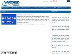 Sites similar to nafosted.gov.vn