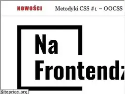 Sites similar to nafrontendzie.pl