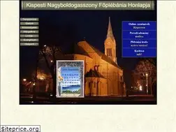 Sites similar to nagyboldogasszony.plebania.net