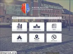 Sites similar to nagykallo.hu